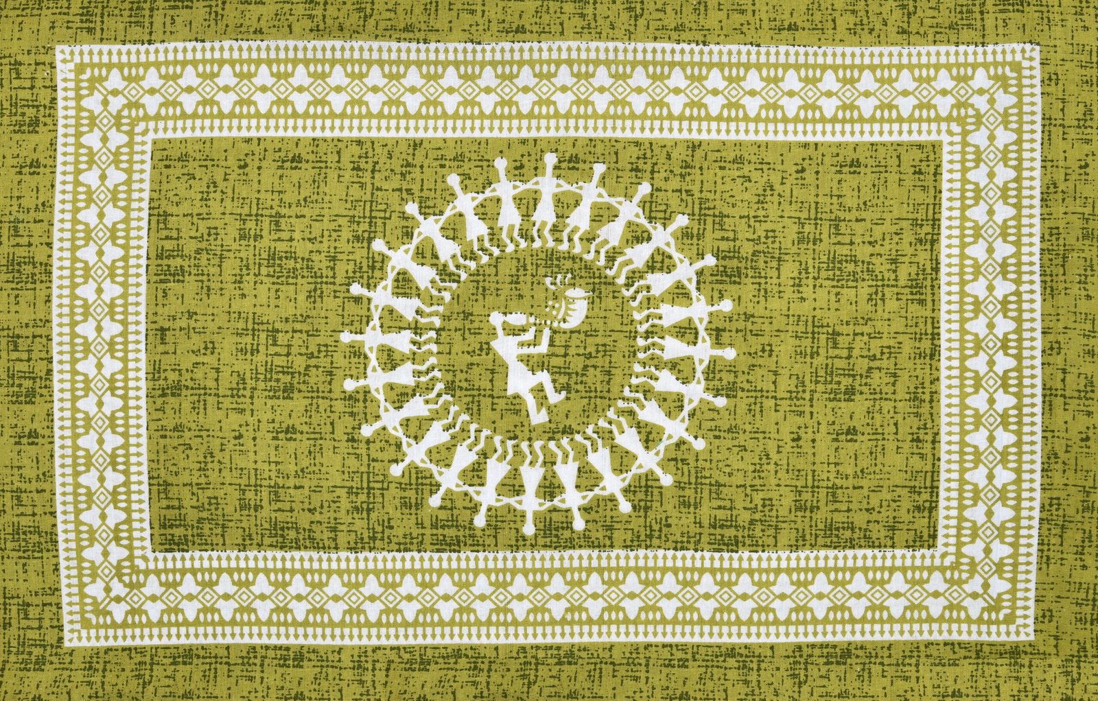Jaipuri Cotton Printed Double Bedsheet With Two Pillow Covers - Image 5